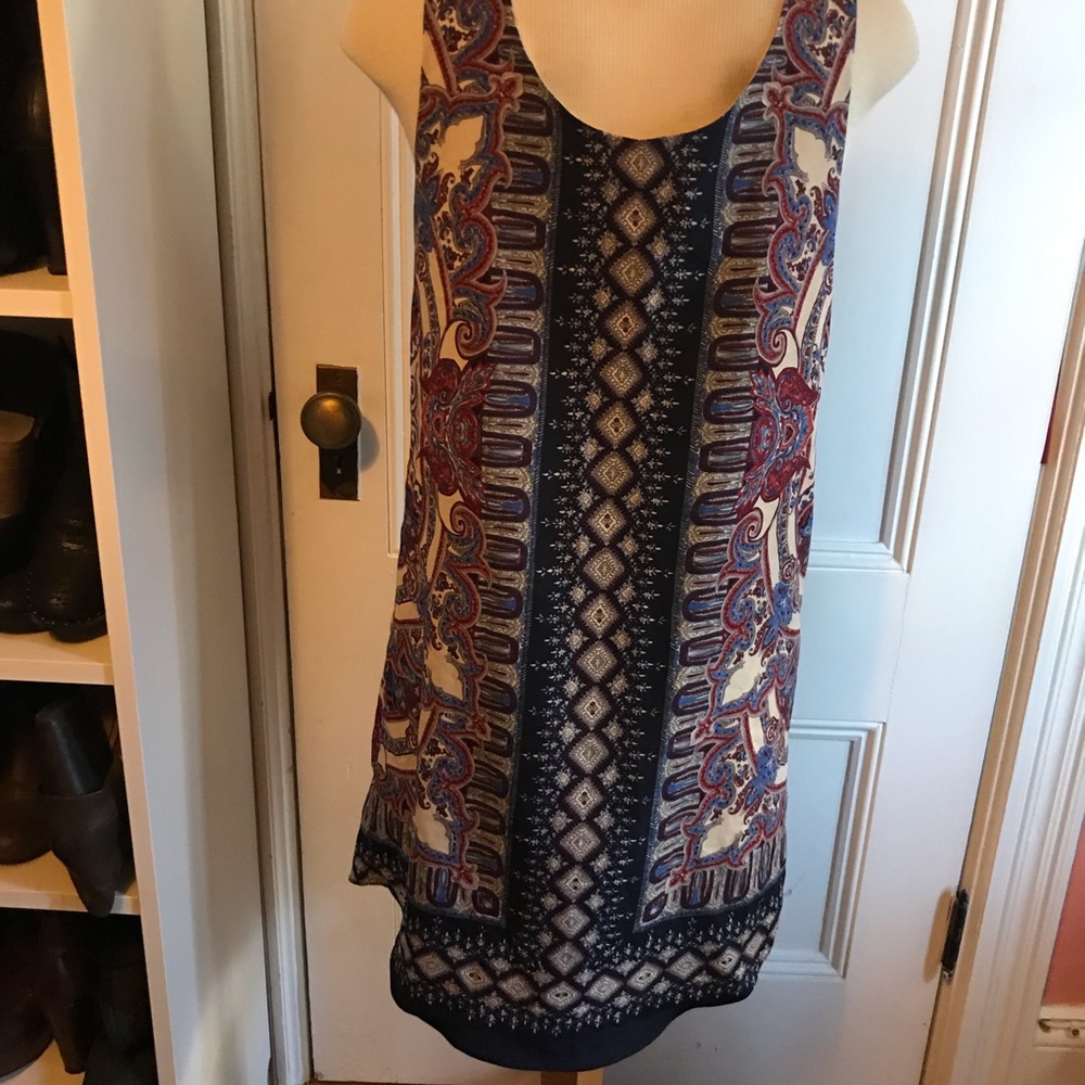 Lila Rose Paisley Print Dress